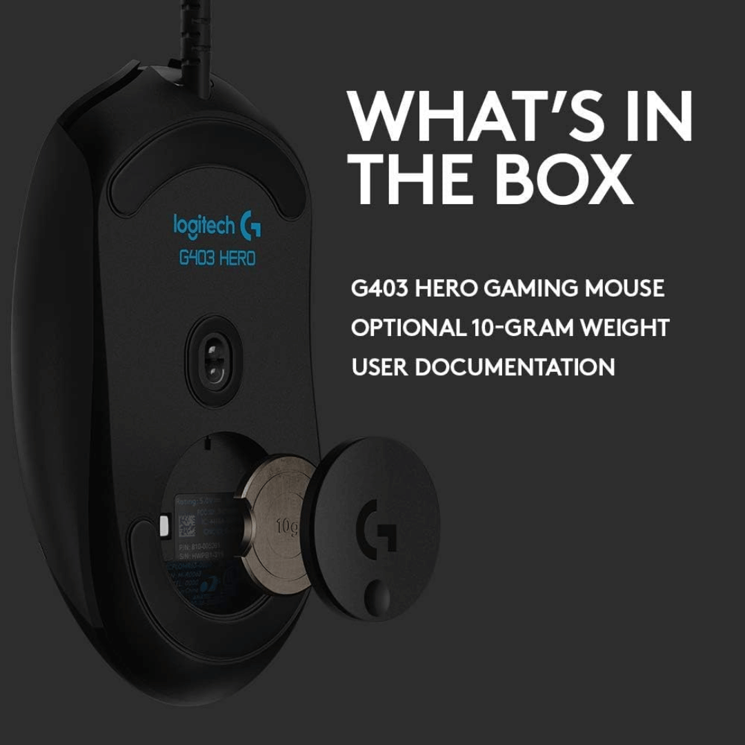 Logitech G403 HERO Wired Gaming Mouse image 5