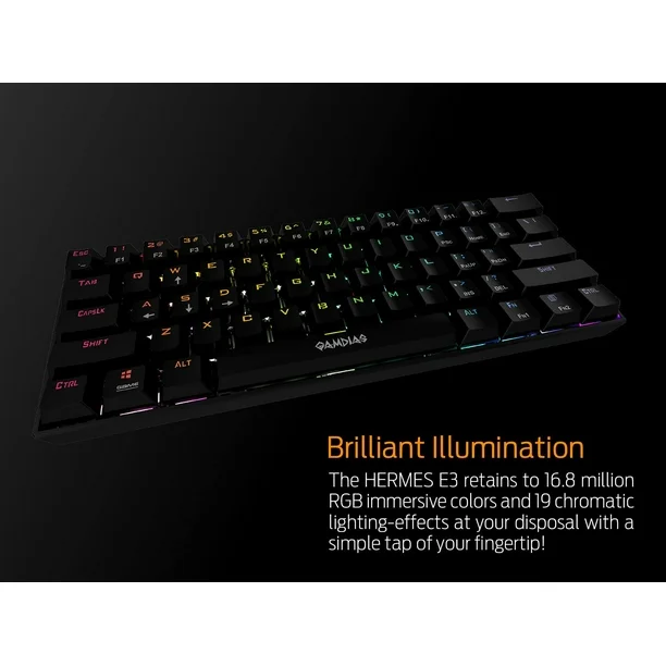 GAMDIAS Hermes E3 RGB Mechanical Gaming Keyboard image 6