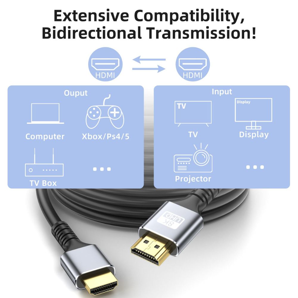 NCTS HDMI 2.0 Cable – 3M | High Speed | 4K UHD image 5