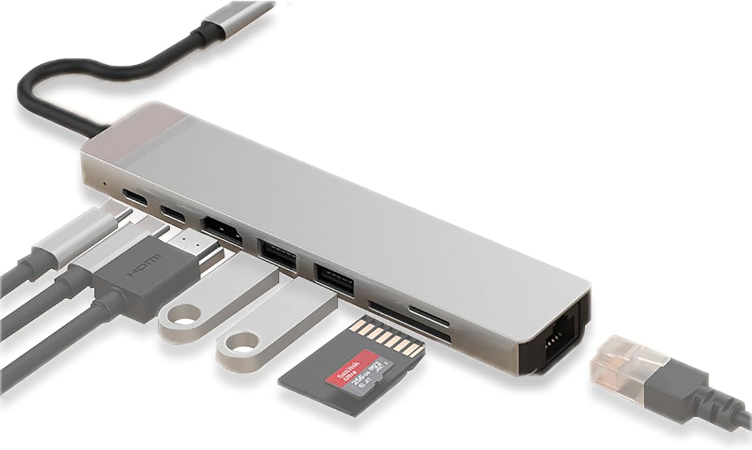 SatcOp 8‑in‑1 USB‑C image 4