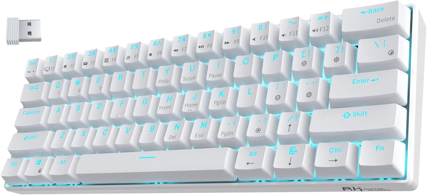 RK ROYAL KLUDGE RK61 Wireless Mechanical Keyboard image 2
