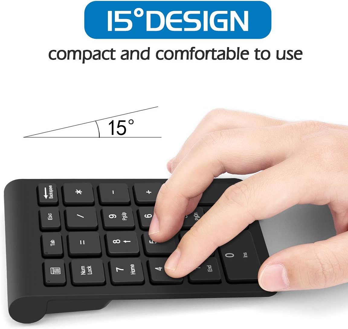 WIRELESS MINI NUMERIC KEYPAD image 3