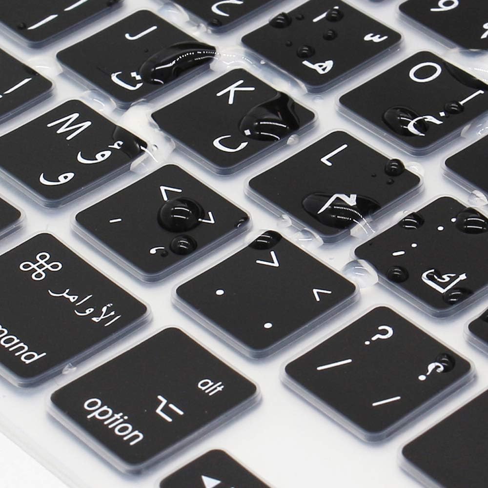 Arabic Keyboard Cover Skin for MacBook Pro 13 Inch 2022 2021 2020 image 6