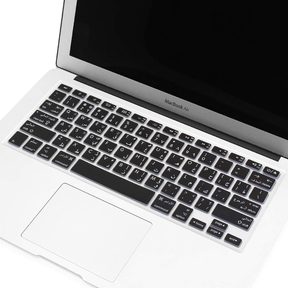 Arabic Keyboard Cover Skin MacBook A1466 / A1502 /A1398 image 3