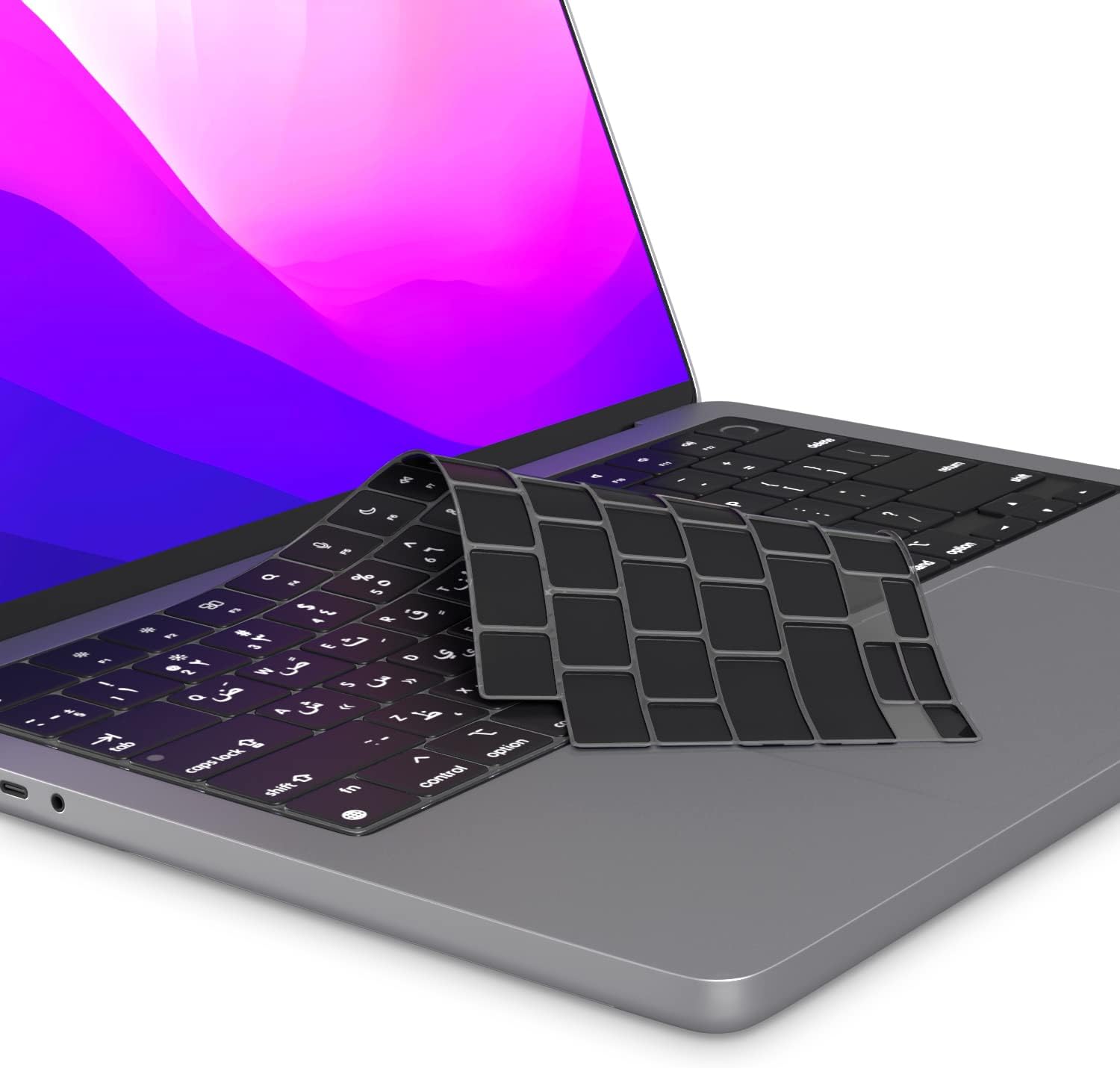 Arabic MacBook Pro Keyboard Cover 2023 2022 14 inch image 3