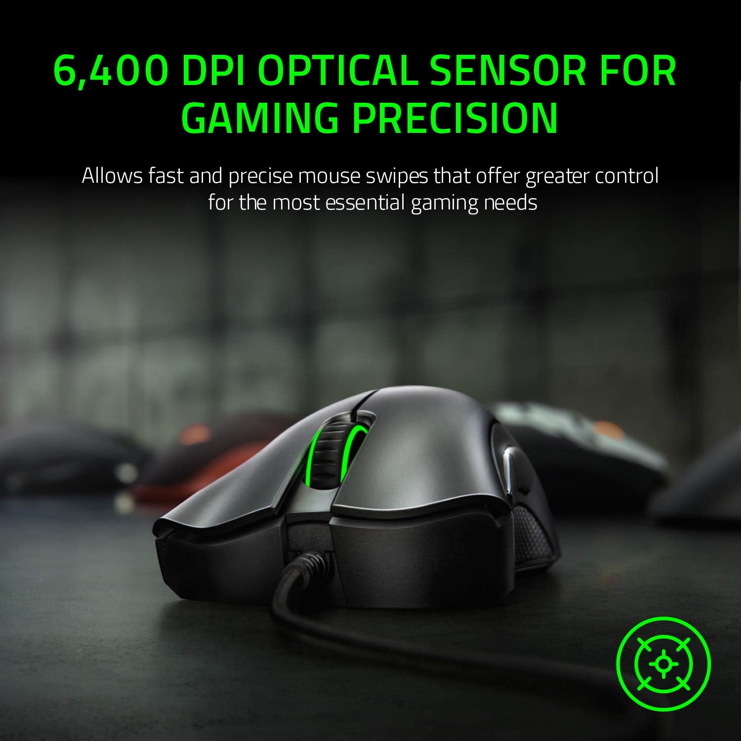 RAZER DEATHADDER ESSENTIAL BLACK WIRED MOUSE image 4
