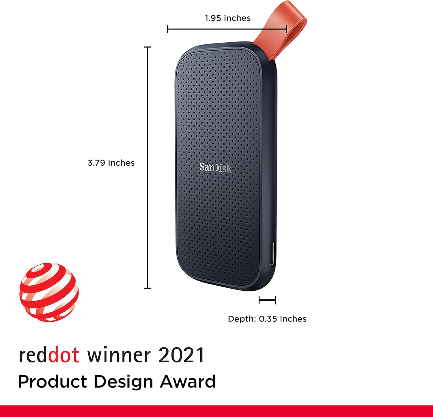SanDisk 2TB Portable SSD image 3