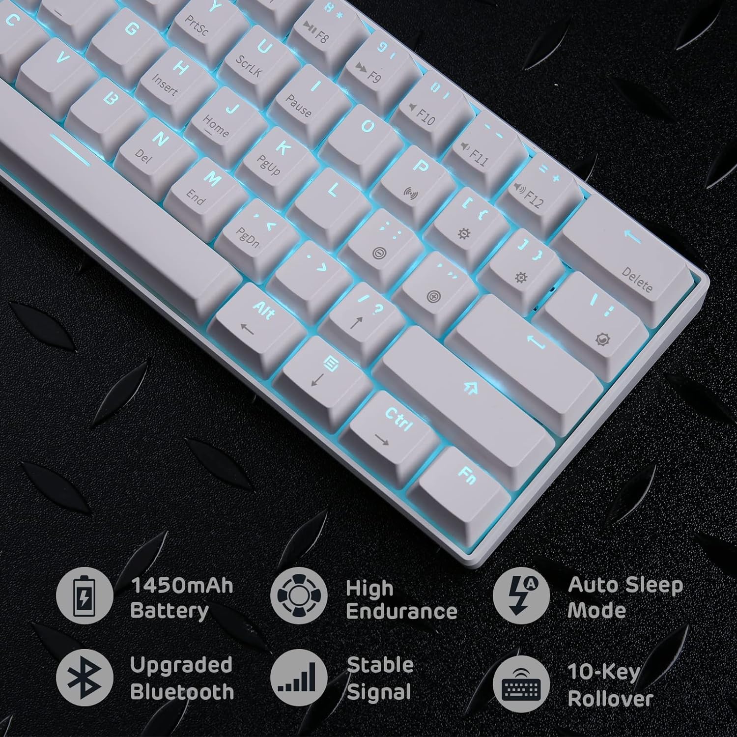RK ROYAL KLUDGE RK61 Wireless Mechanical Keyboard image 9