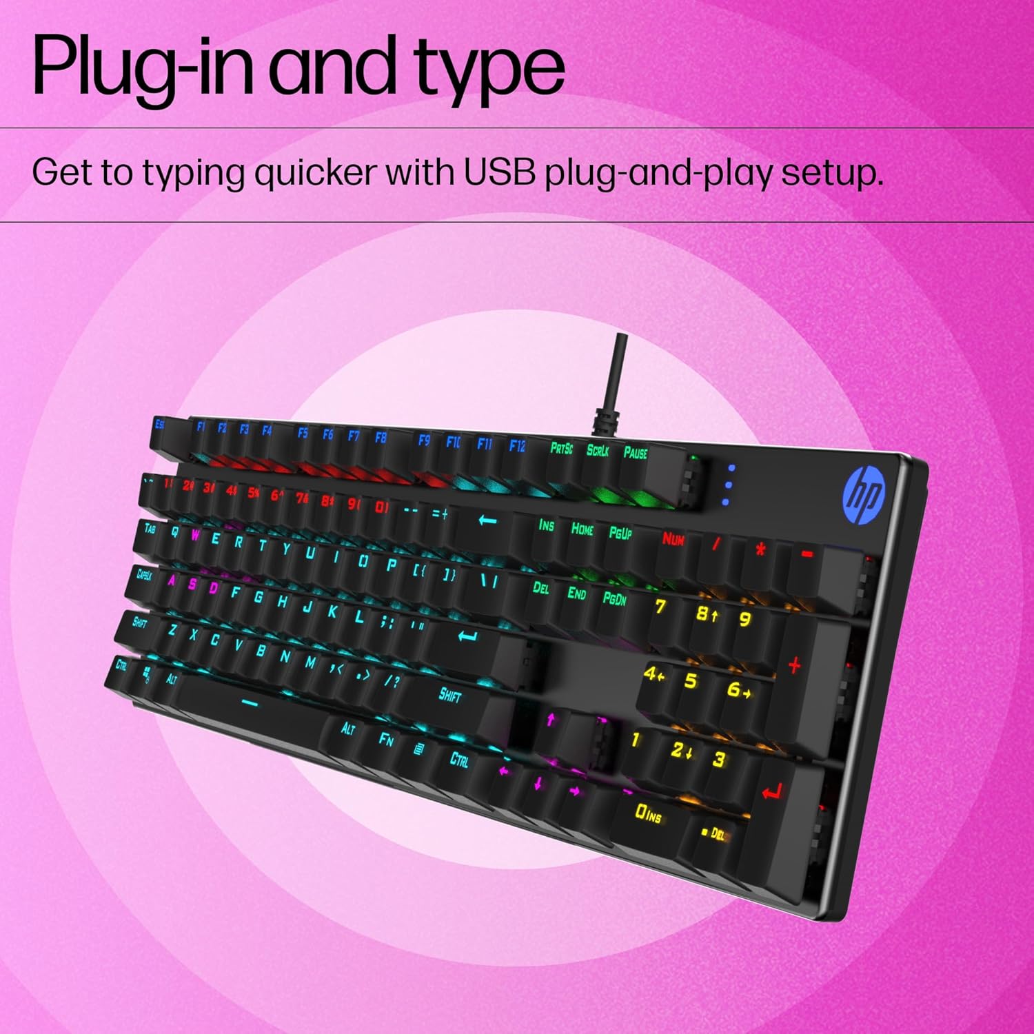 HP Gk400F Mechanical Gaming Keyboard image 7
