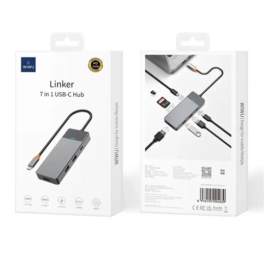 WIWU A721HD USB-C Adapter (HDMI) image 4
