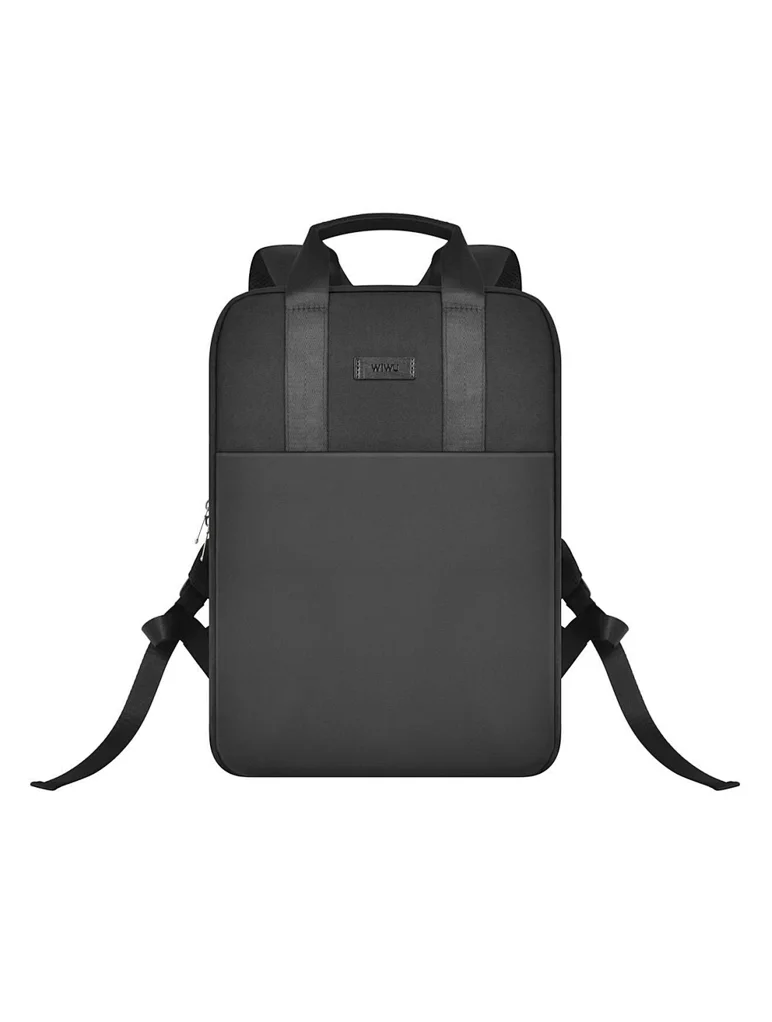 Minimalist Backpack Business Laptop Backpack Bag , Black