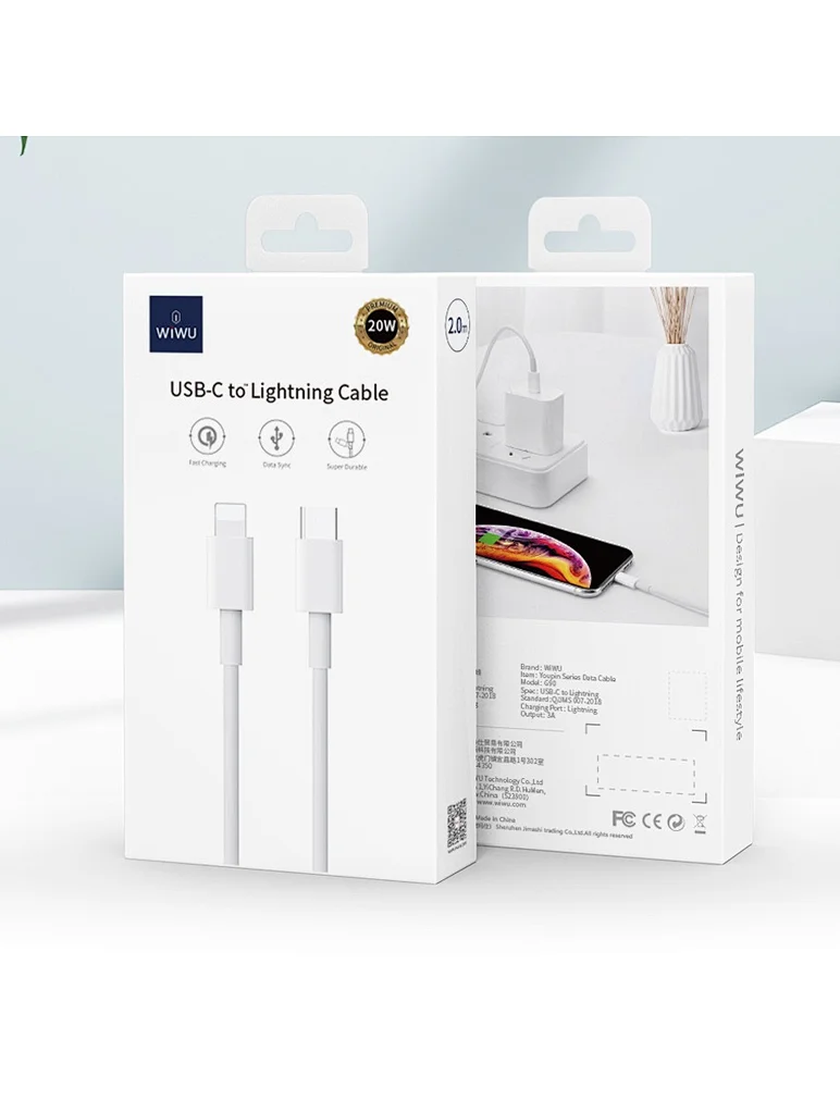 WiWU USB C to Lightning Cable