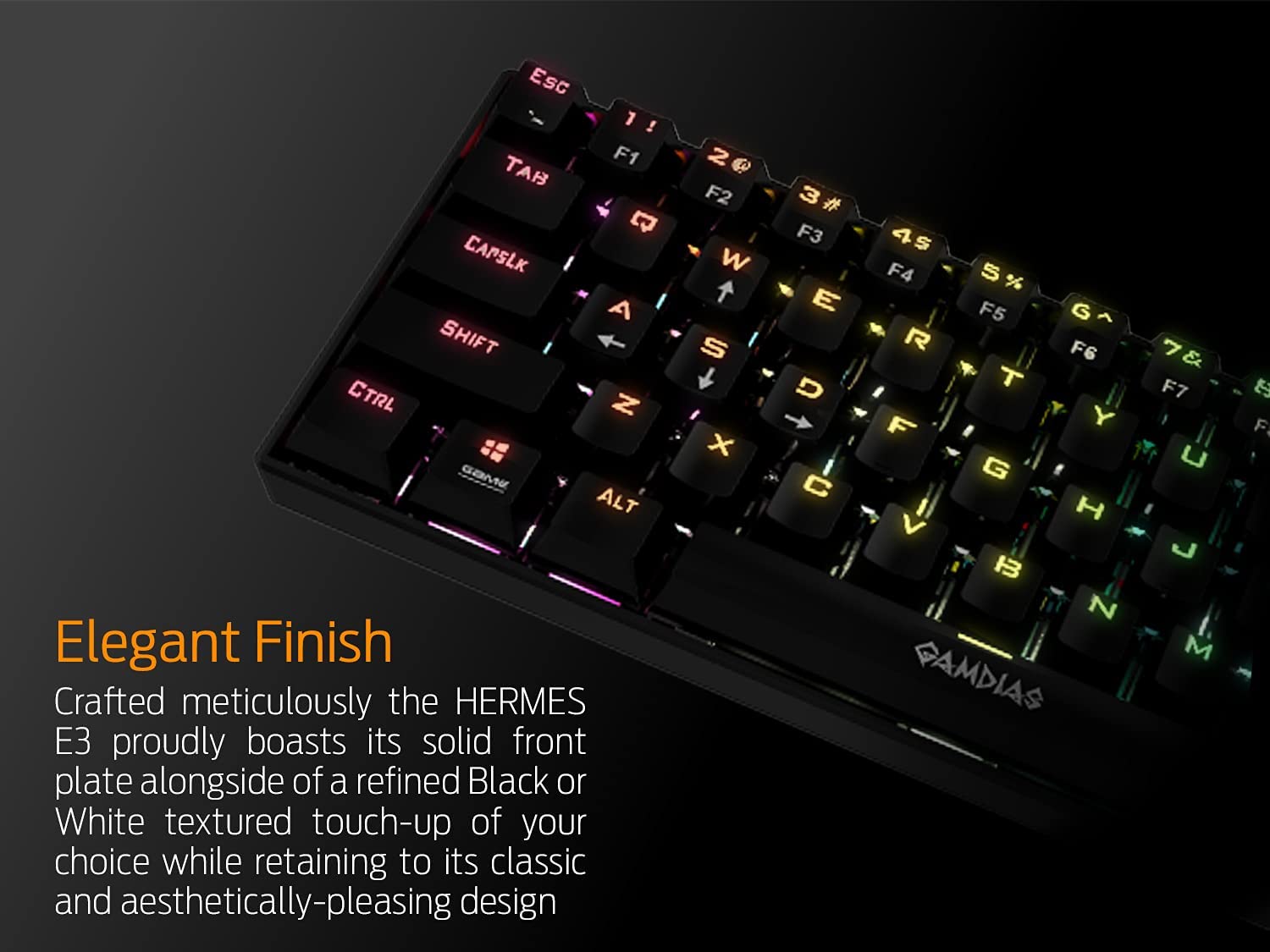 GAMDIAS Hermes E3 RGB Mechanical Gaming Keyboard image 5