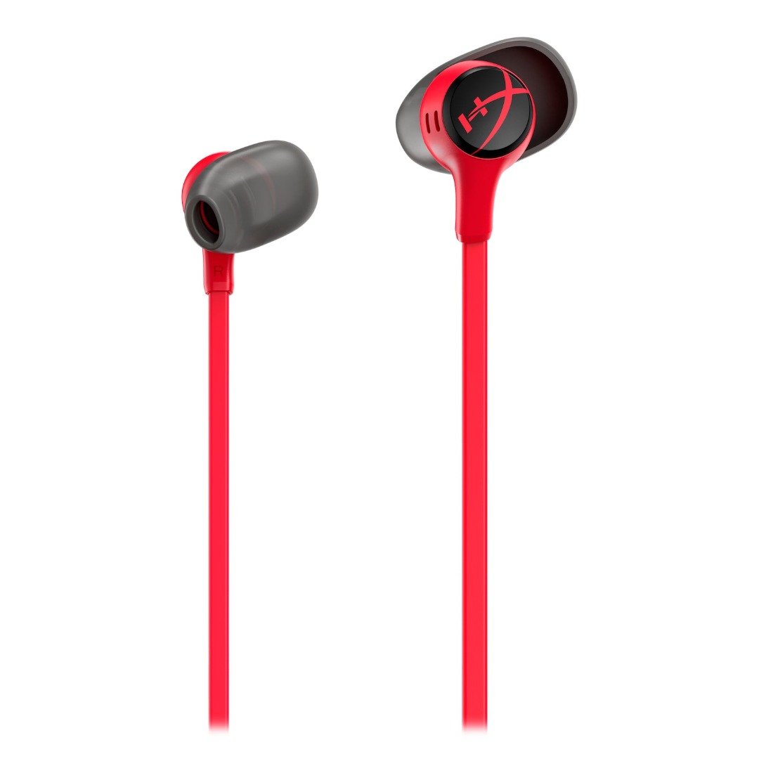 HyperX Cloud Earbuds – Red (with Microphone)