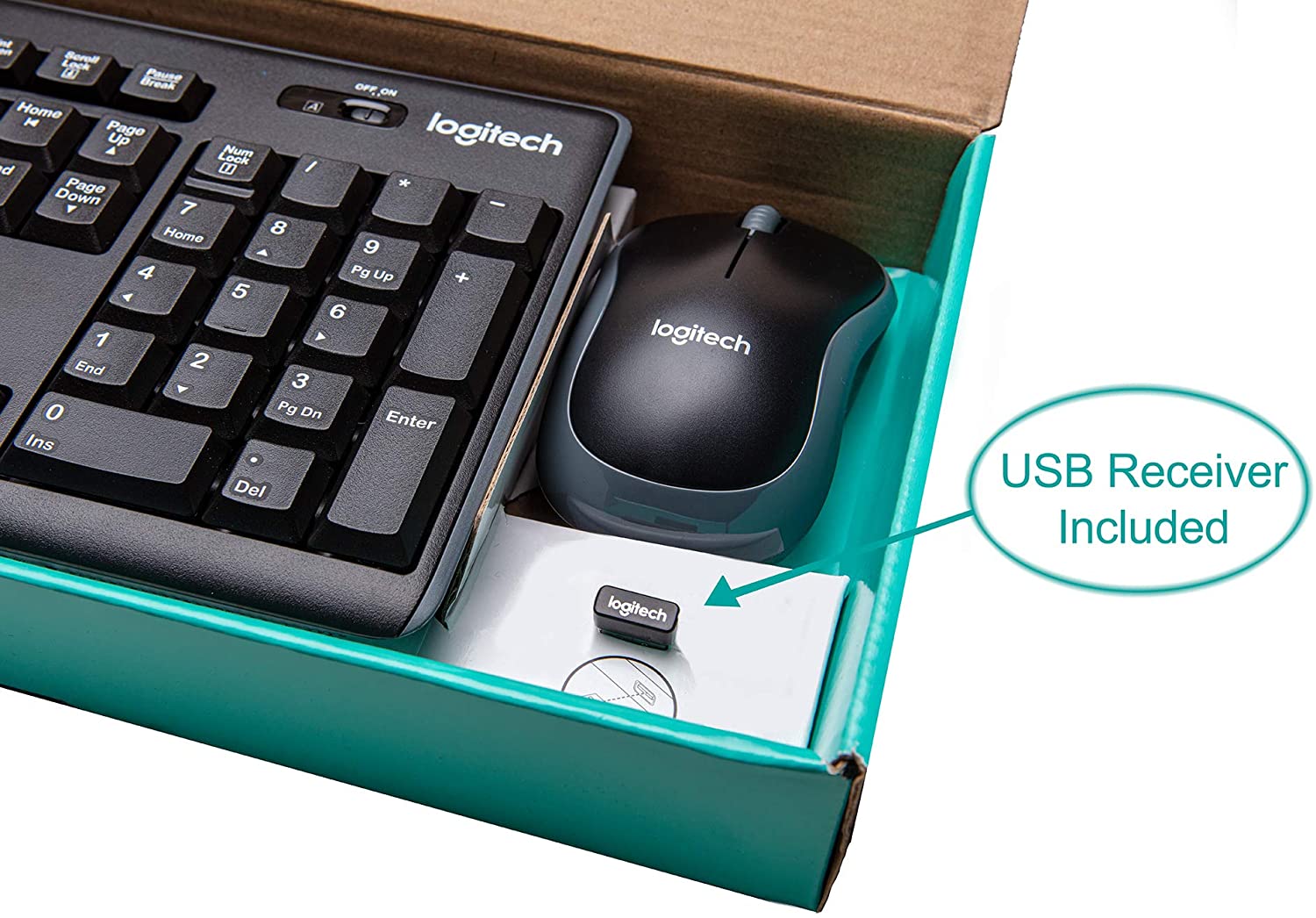 LogiTech MK270 WIRELESS KEYBOARD AND MOUSE COMBO image 5