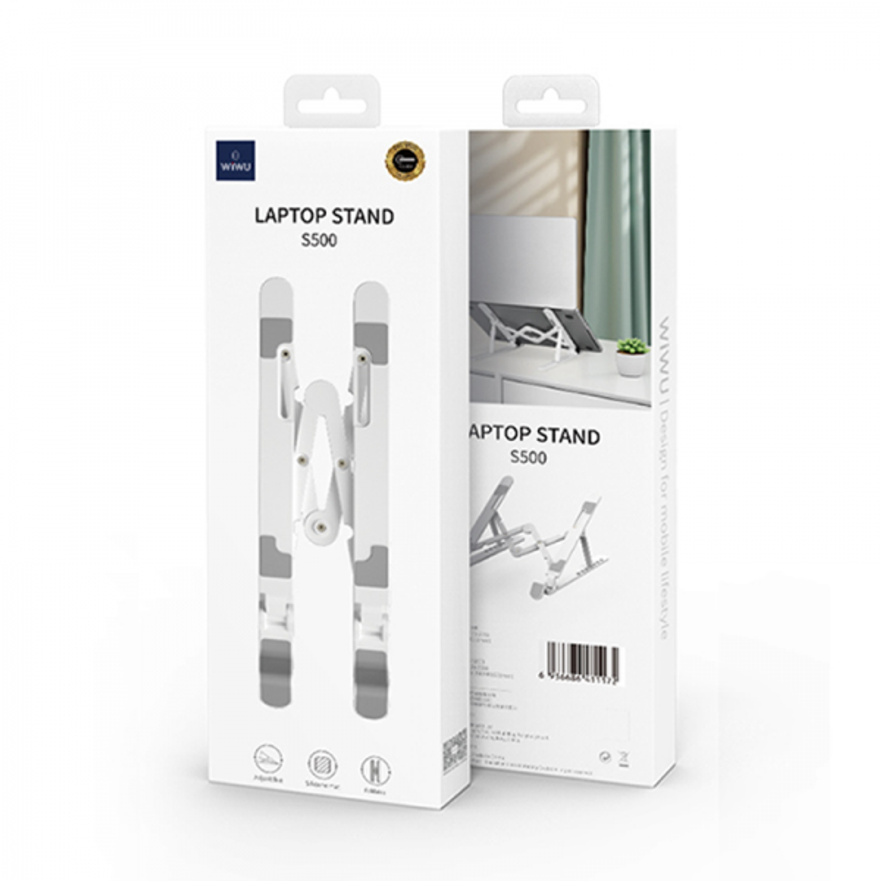 WIWU S400 Aluminum Foldable Laptop Stand image 4