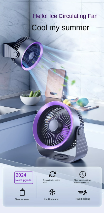 Remax F27 Fonzyr Series Circulation Desktop Fan image 7