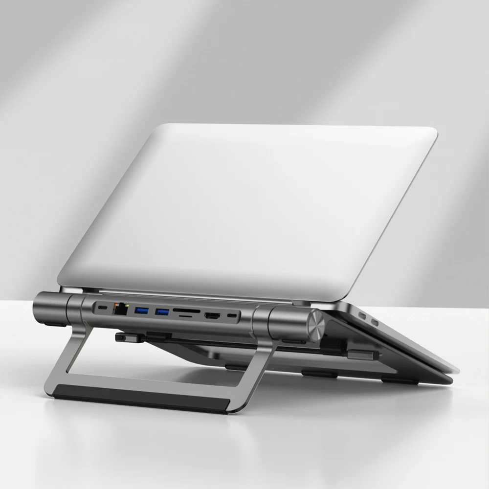 WiWU A821CH Laptop Stand With Docking Station image 6