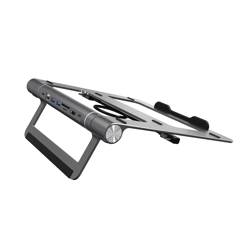 WiWU A821CH Laptop Stand With Docking Station image 7