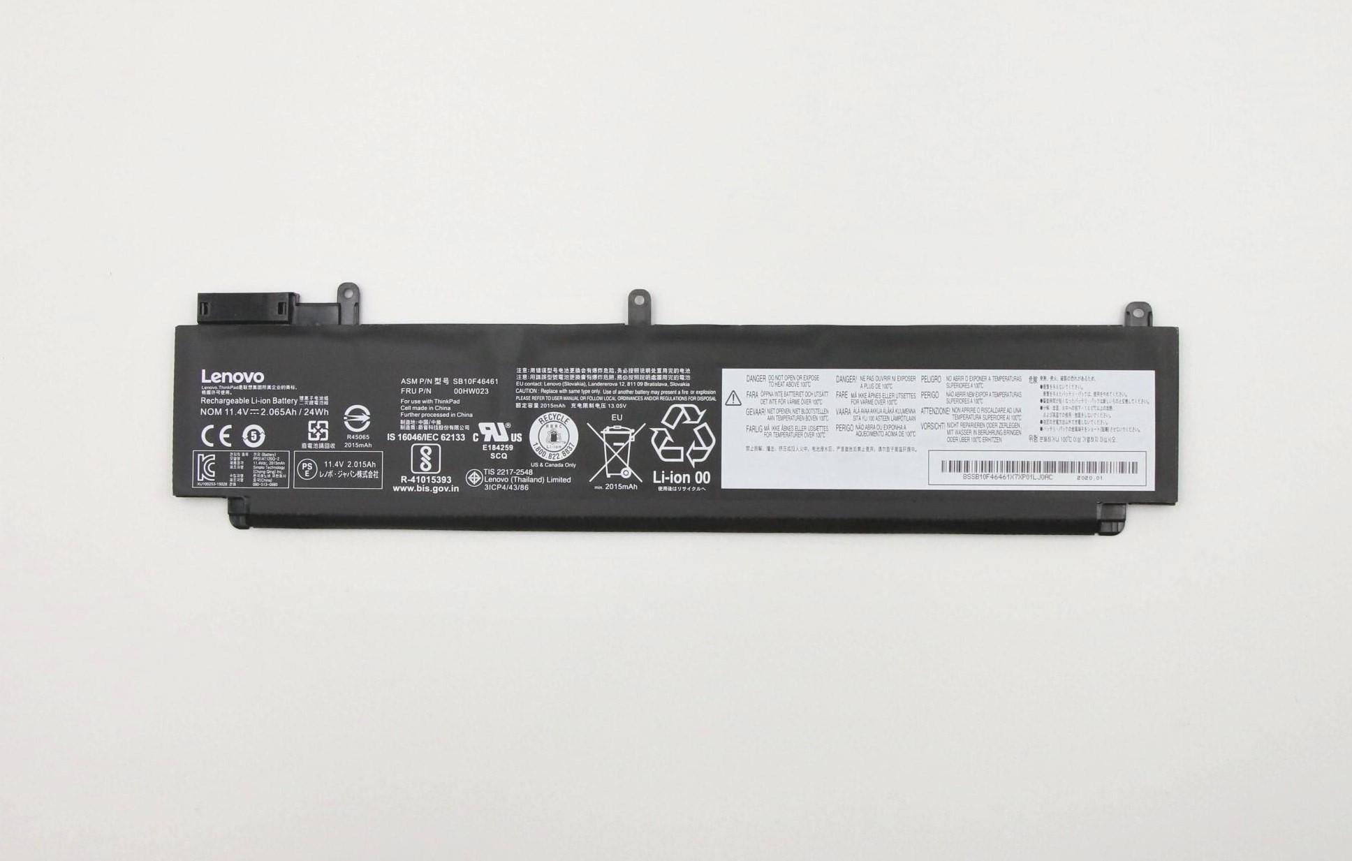 BATTERY LENOVO 00HW023 image 3