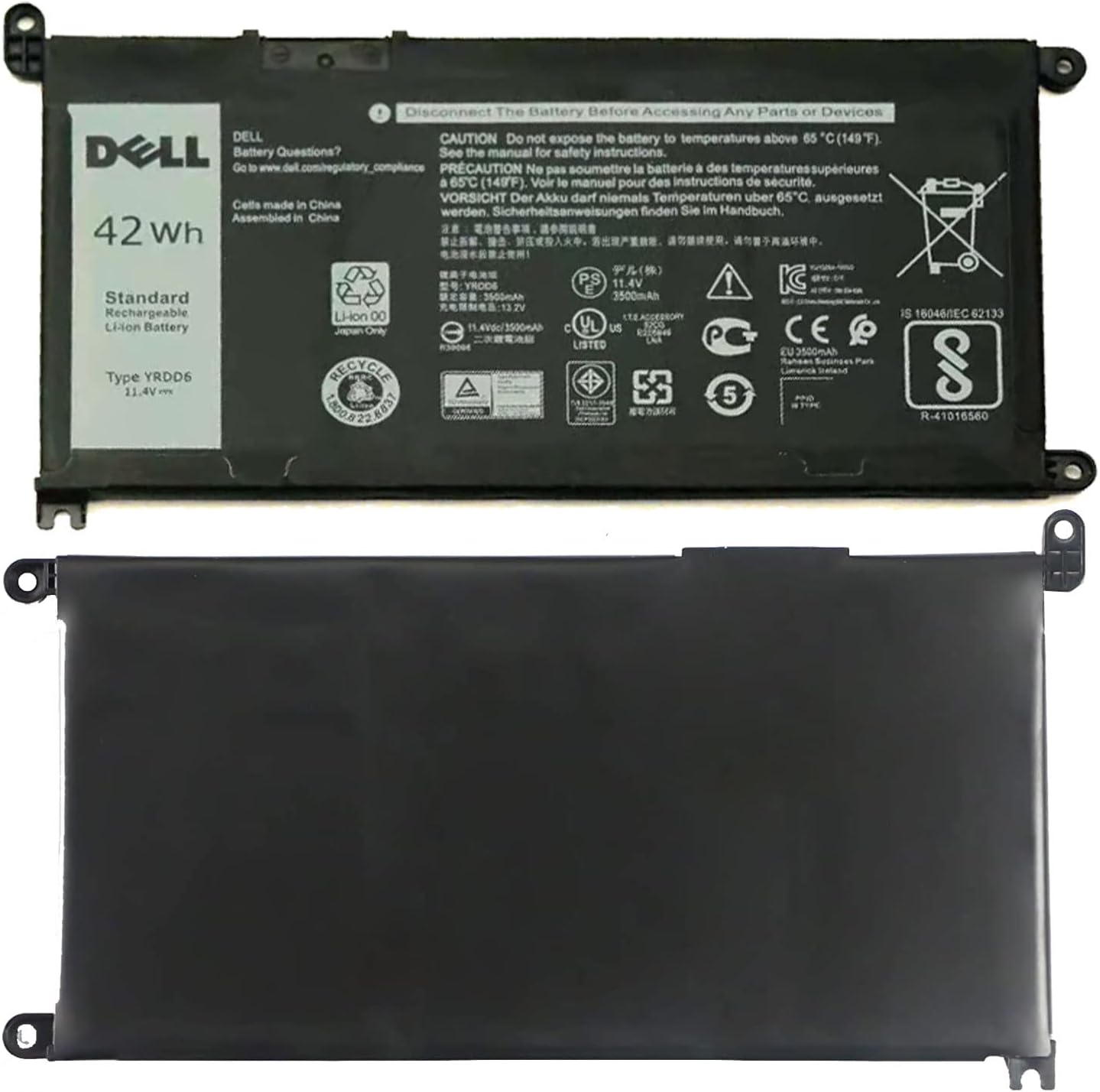 BATTERY DELL YRDD6 image 2