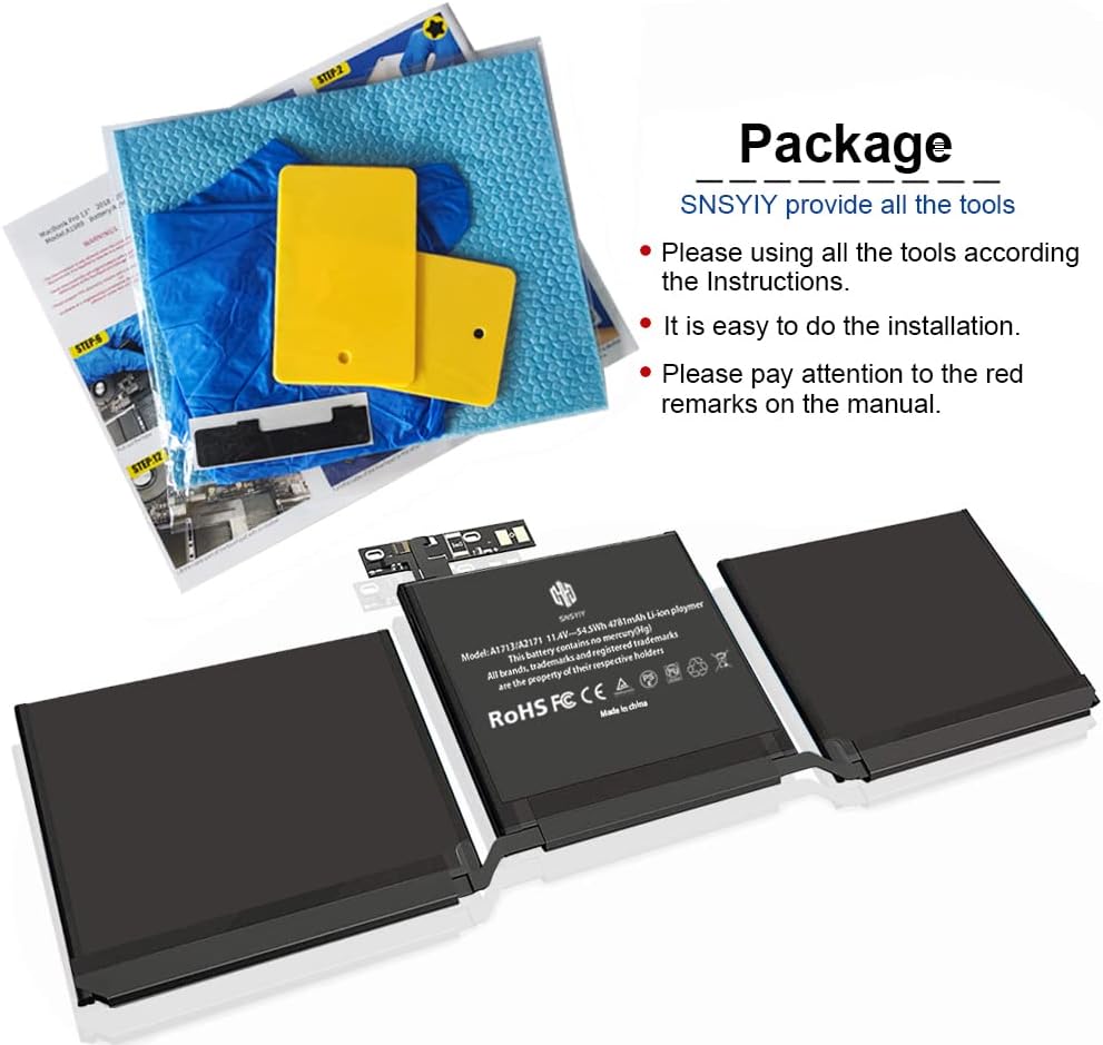 A2338 Replacement Battery for MacBook Air (M1, 2020) (2016 , 2017 , 2019 , 2020) image 2
