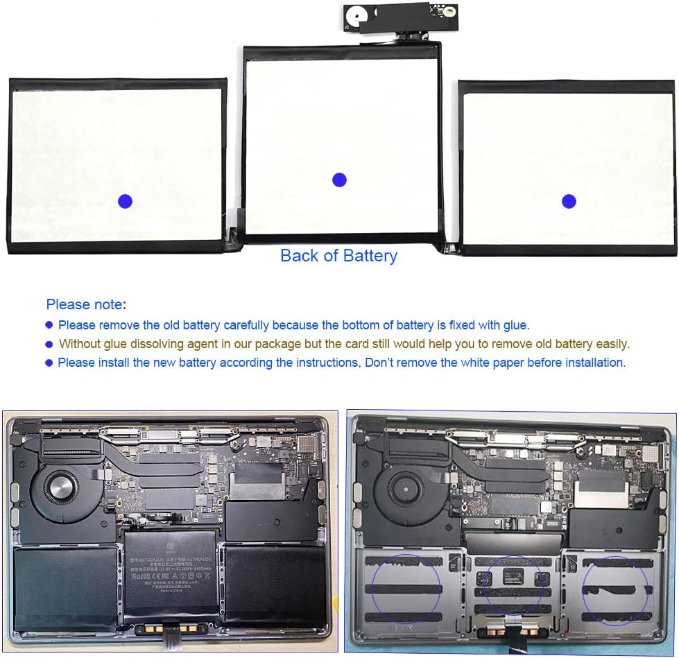 A2338 Replacement Battery for MacBook Air (M1, 2020) (2016 , 2017 , 2019 , 2020) image 6