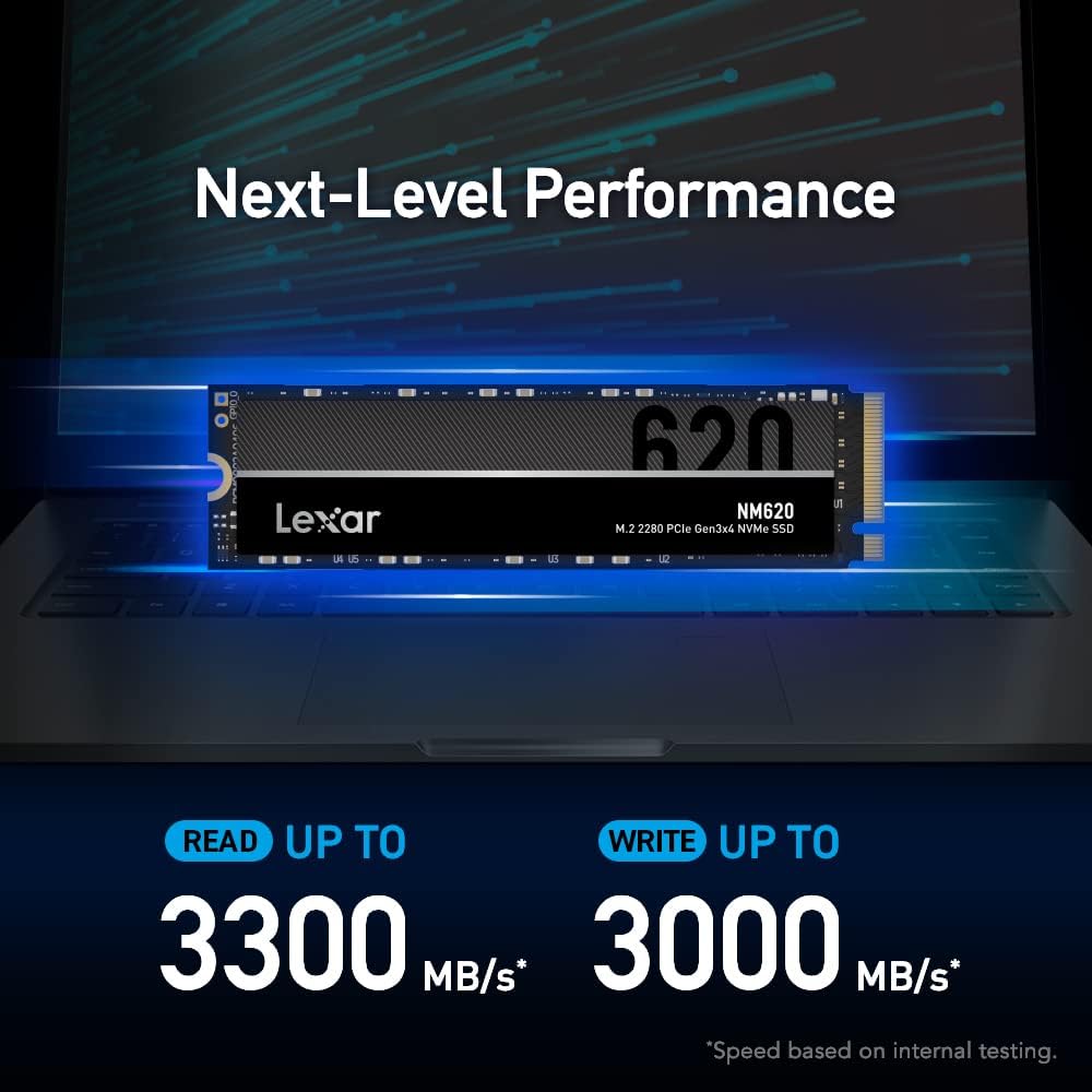 Lexar NM620 2TB M.2 2280 NVMe SSD image 2