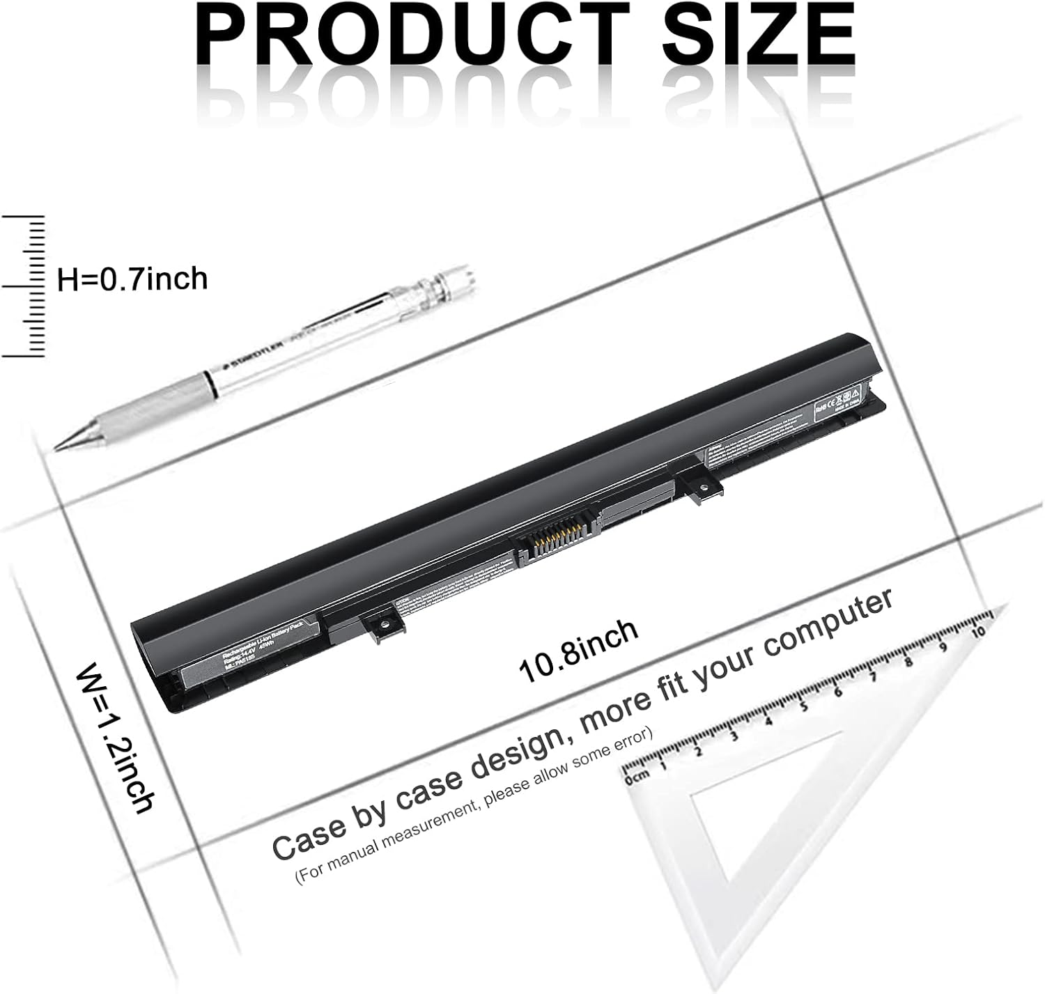 BATTERY TOSHIBA PA5185U image 3