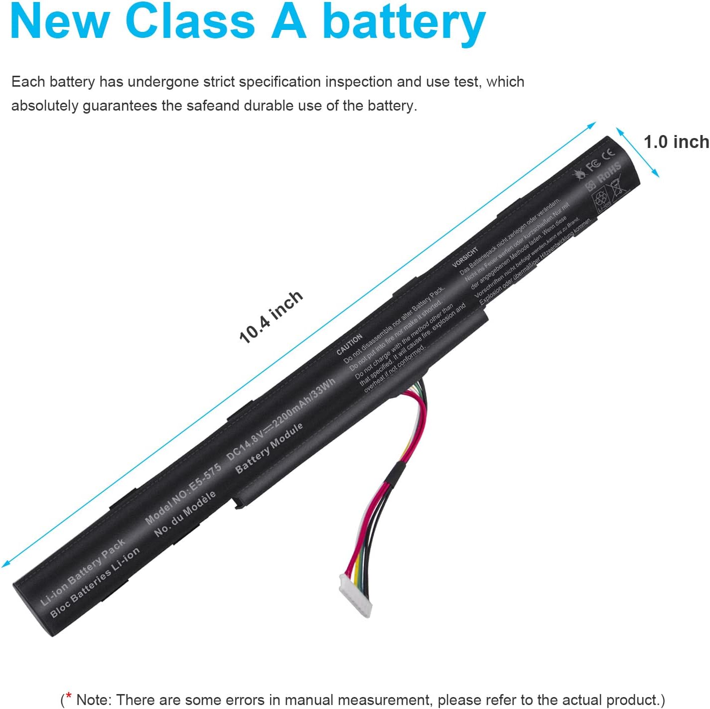 BATTERY ACER AS16A5K image 2