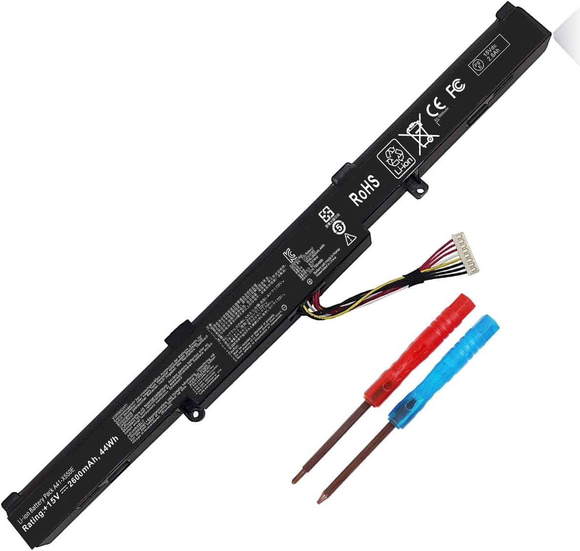 BATTERY ASUS A41-X550E image 2