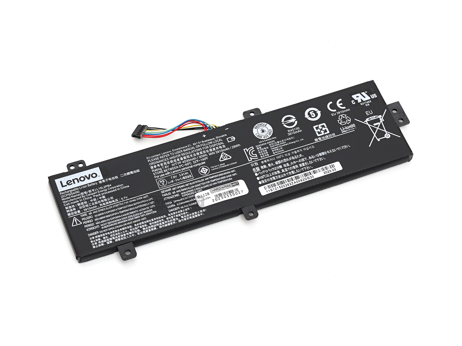 lenovo battery L15L2PB4 image 2
