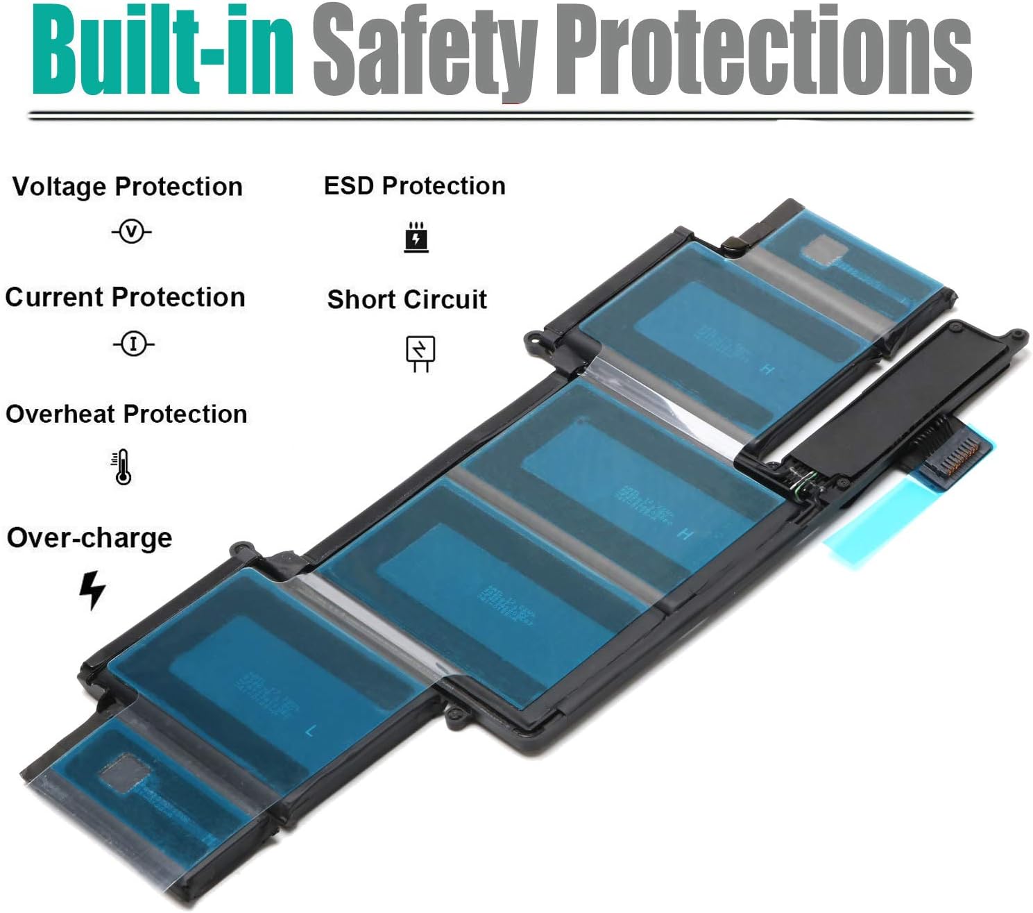 A1502 Replacement Battery for MacBook Pro Retina 13″( Late 2013 , Mid 2014) image 3