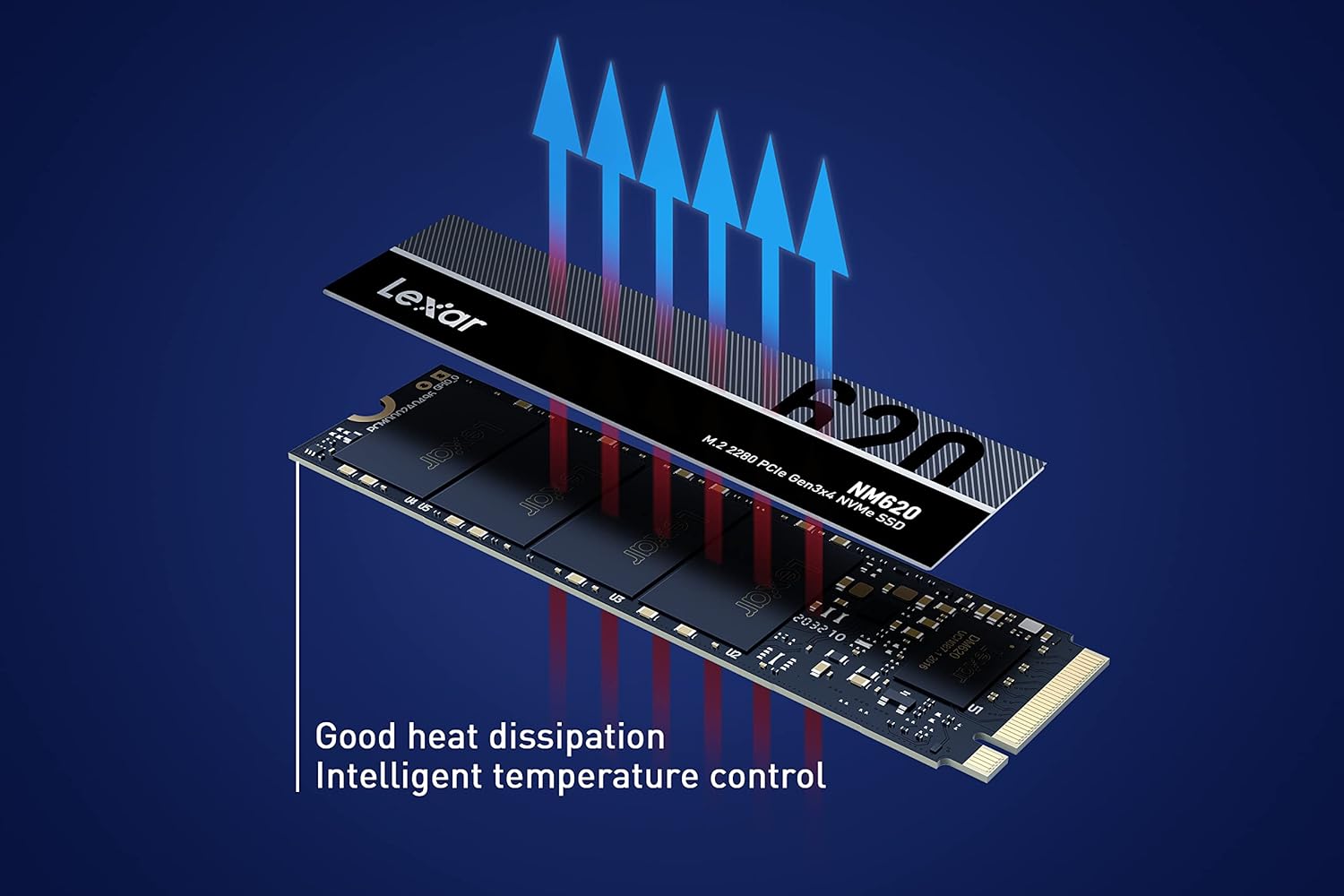 Lexar NM620 512GB PCIe Gen3 image 5