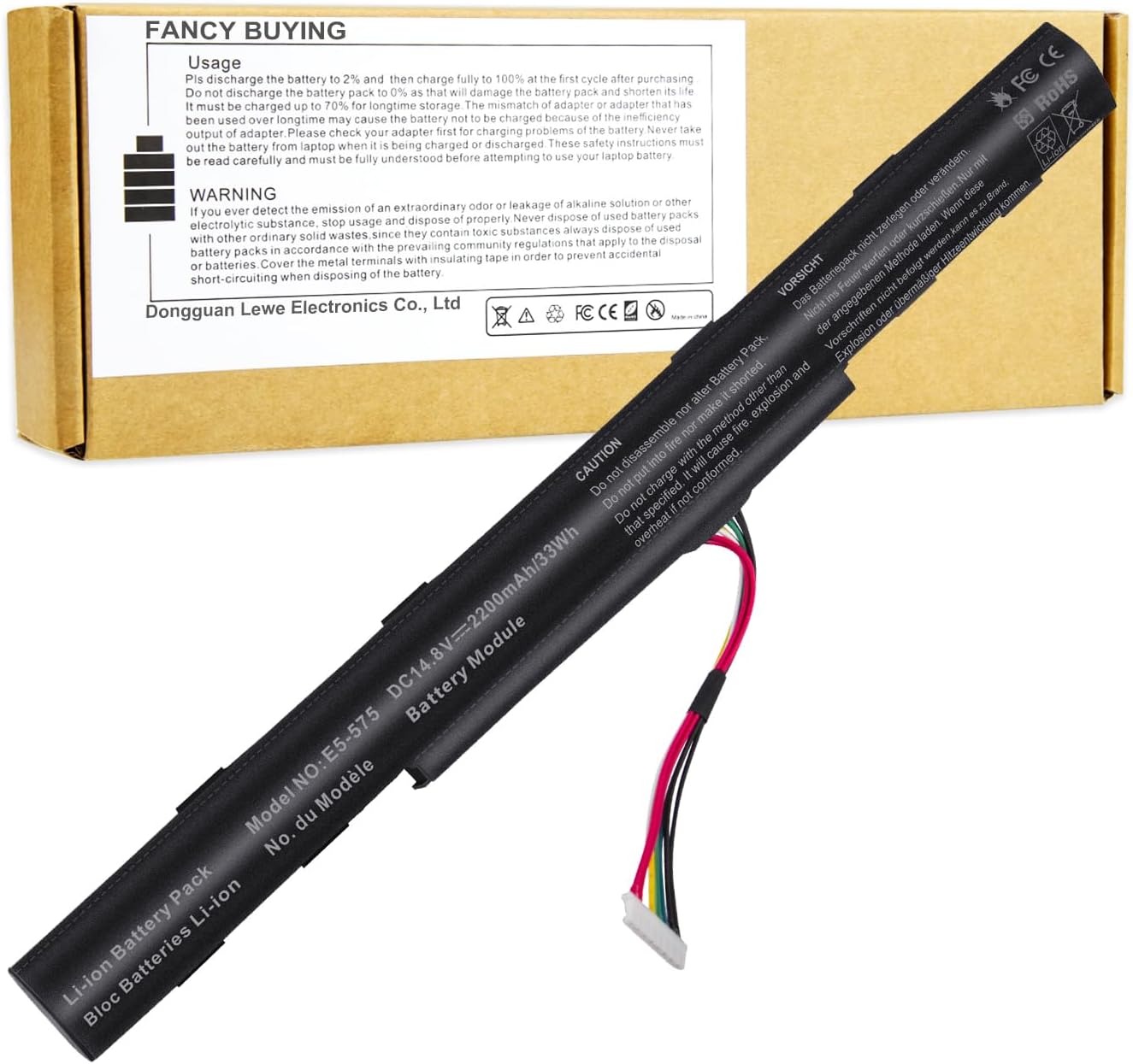 BATTERY ACER AS16A5K image 3
