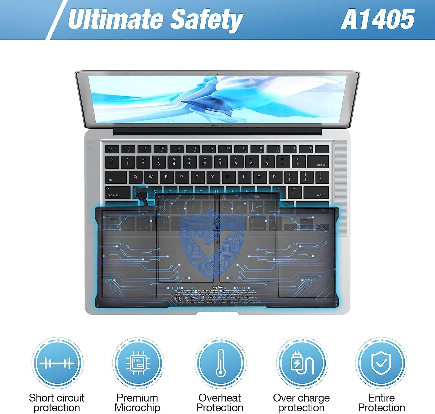 MacBook Air 13″ (Late 2010-2017) Battery image 7