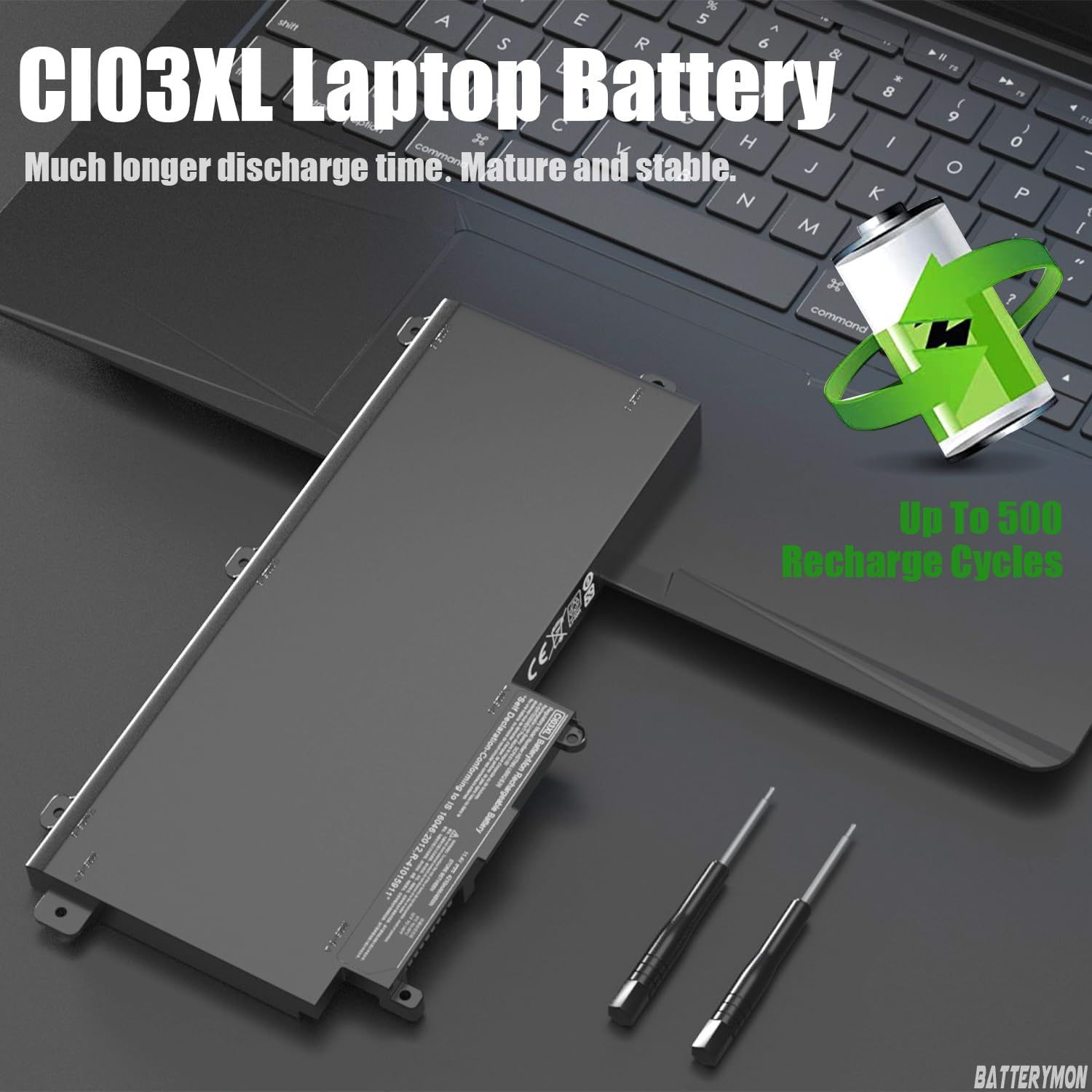 HP Battery CI03XL image 3