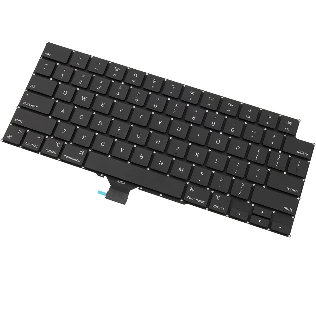 Keyboard Replacement for MacBook Pro (Models A2442, A2485, A2779, A2780, A2918, A2991, A2992, A3112, A3401, A3403, A3185, A3186) – US Layout or UK Layout image 3