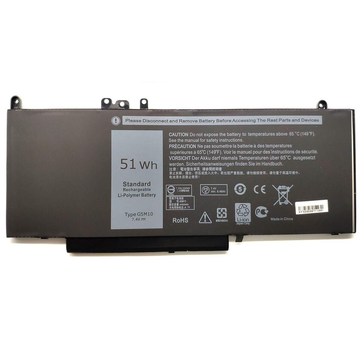 BATTERY DELL G5M10 image 2