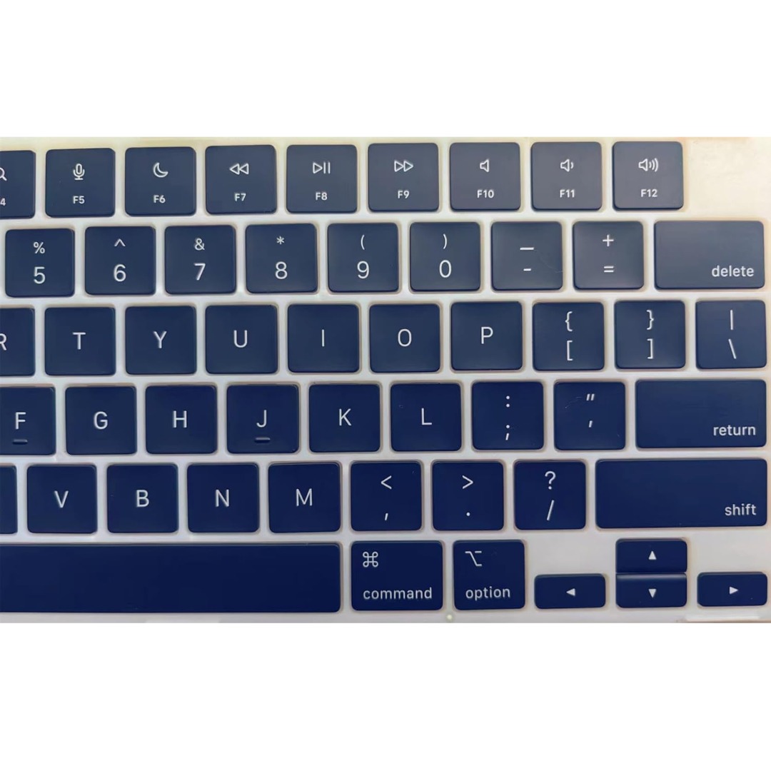 US Layout Keyboard Replacement for MacBook Air 13.6″ (Model A2681, 2022) – Midnight Blue image 3