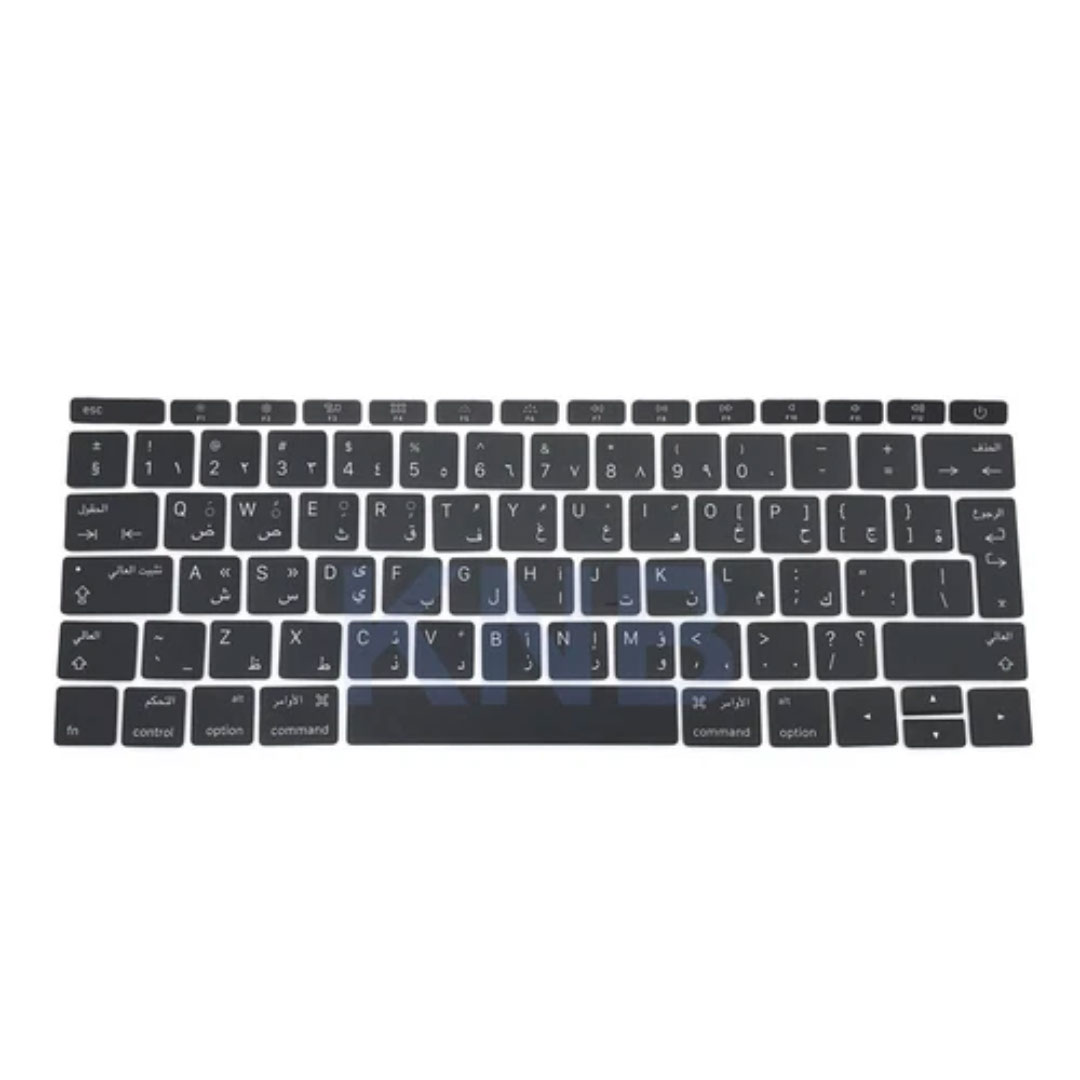 UK/Arabic Bilingual Layout Keyboard Replacement for MacBook Pro 13″ (Model A1708, 2016–2017)