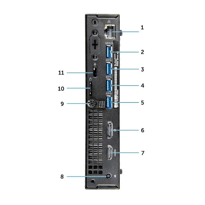 Dell OptiPlex 7050 Micro i5-6th (PreOwned) image 5