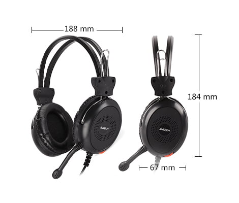 A4TECH HS-30I ComfortFit Stereo Headset 1JACK image 2