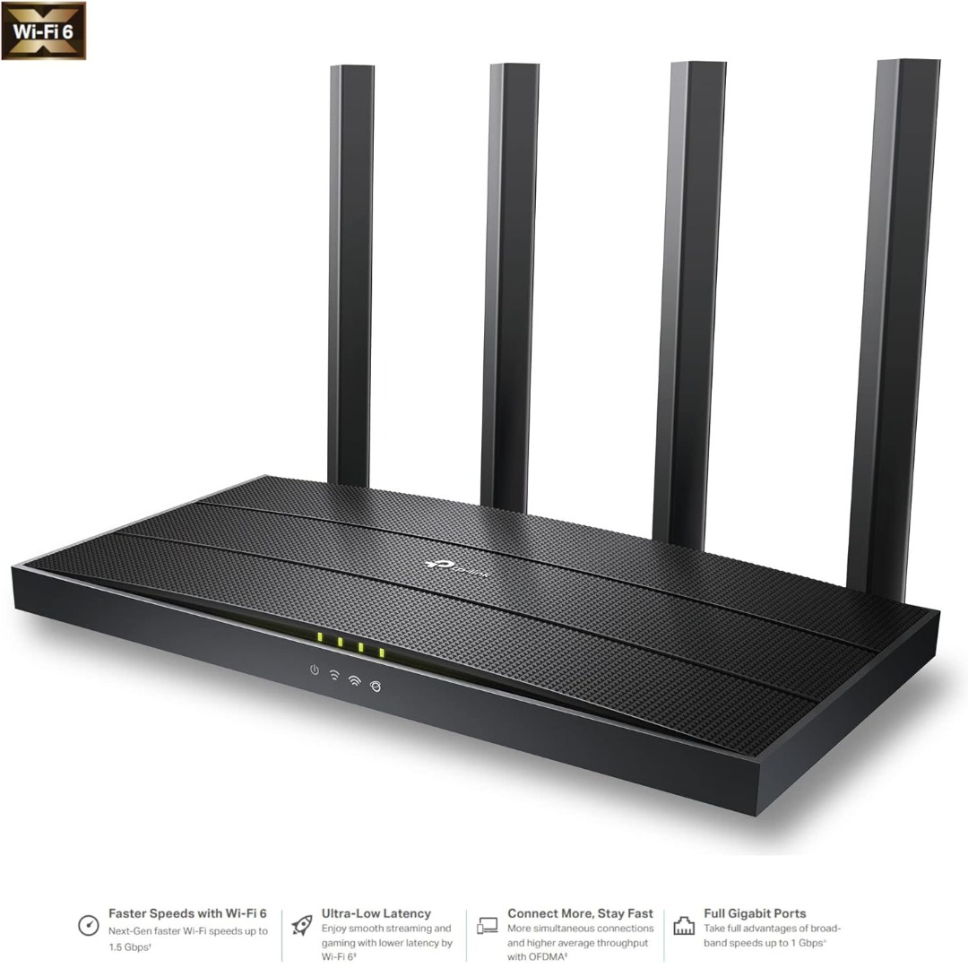 TP-Link Archer AX12 – AX1500 Wi-Fi 6 Dual-Band Gigabit Router – New image 2