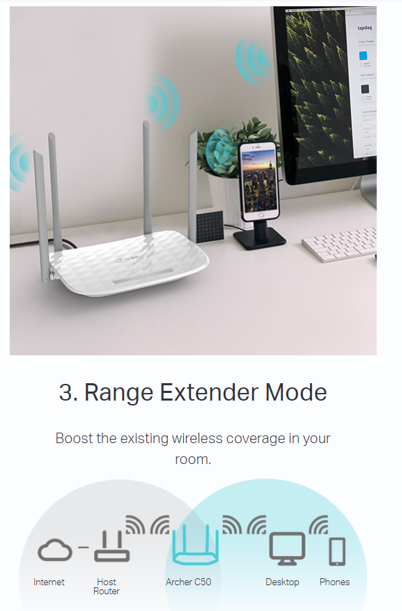 TP-Link AC1200 Archer C50 image 7