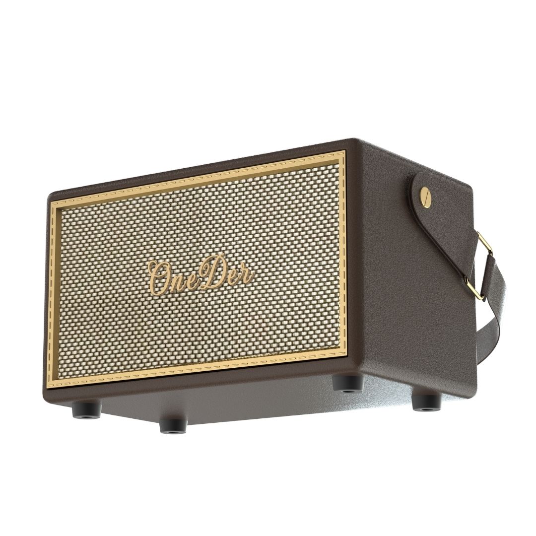 OneDer D6 Vintage Bluetooth Speaker image 4