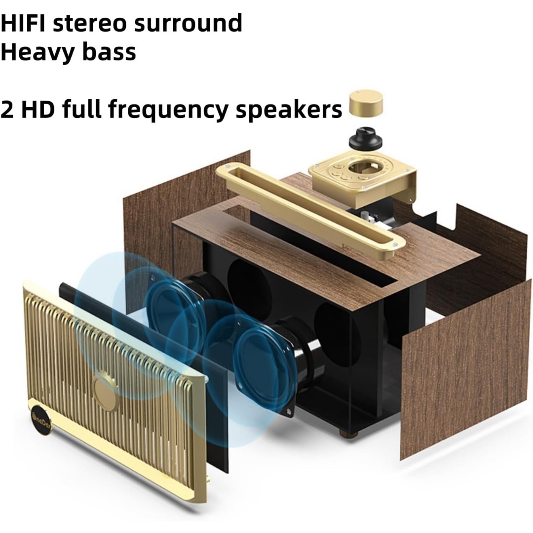 OneDer V6 Portable Bluetooth Speaker image 3