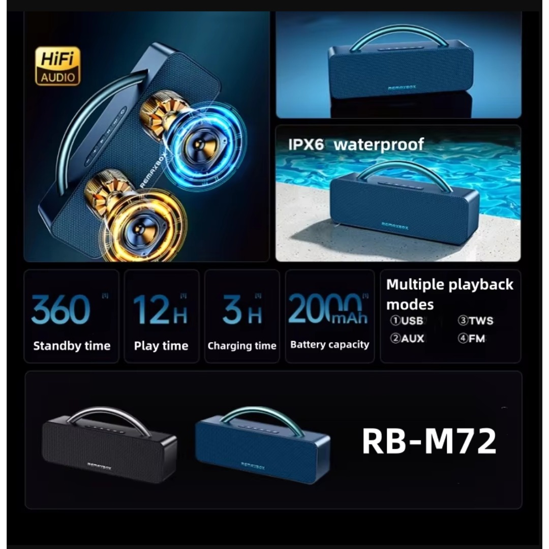 Remax RB-M72 SPEAKERS image 4