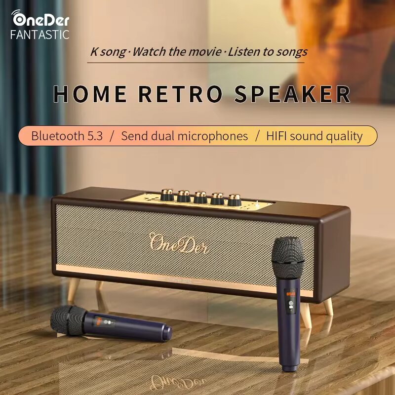 Vintage Bluetooth Speaker Soundbar image 4