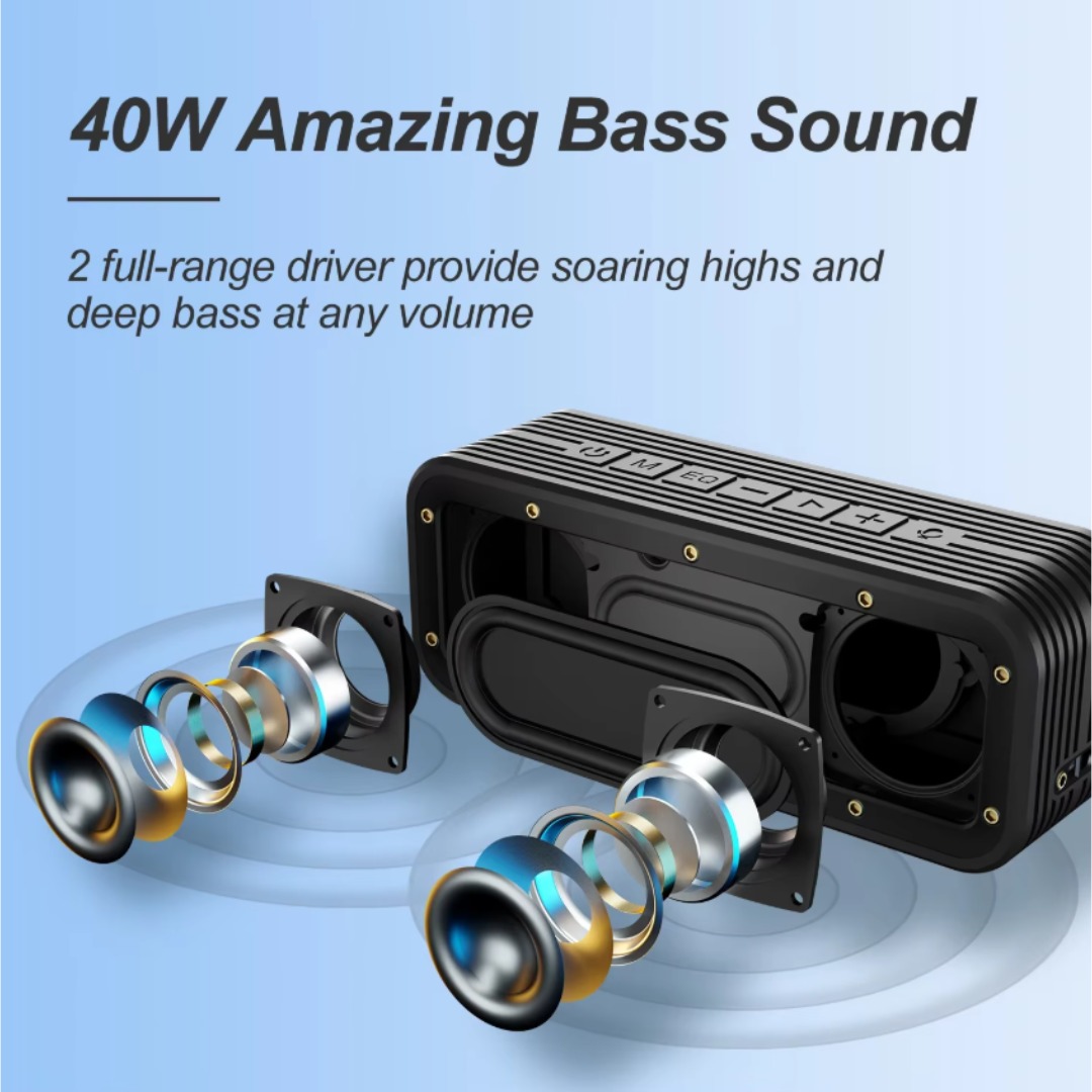 YIBOLANG X8 Wireless Bluetooth Speaker image 4